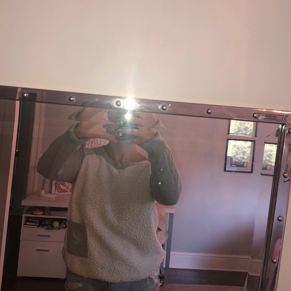 SUPER soft Sherpa sweater!